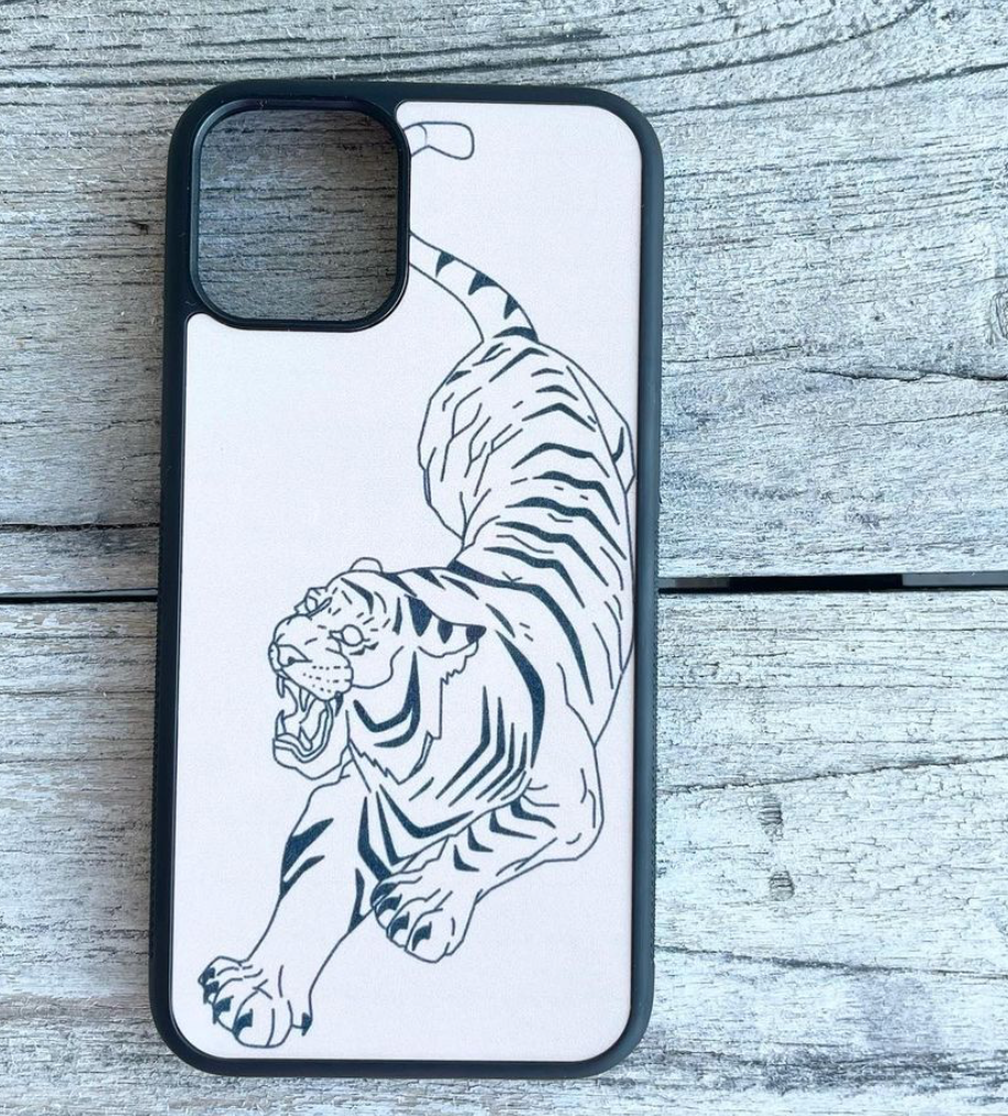 Pink Tiger iPhone Case